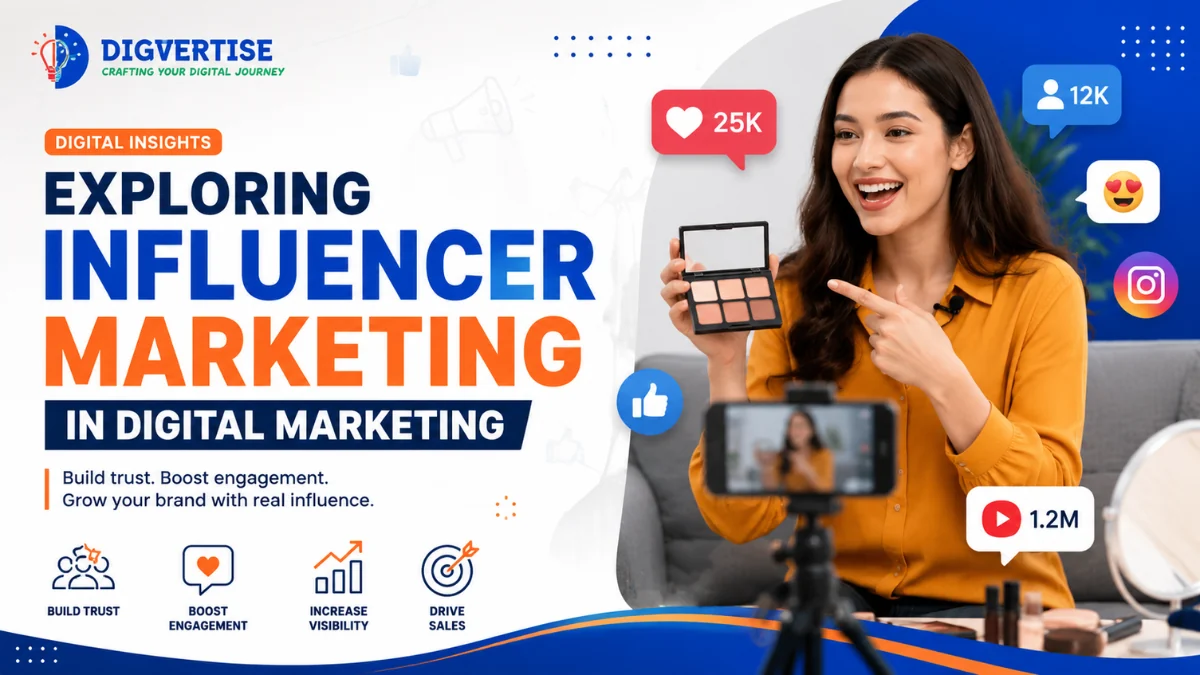 Exploring Influencer Marketing in Digital Marketing: A Guide by Digvertise