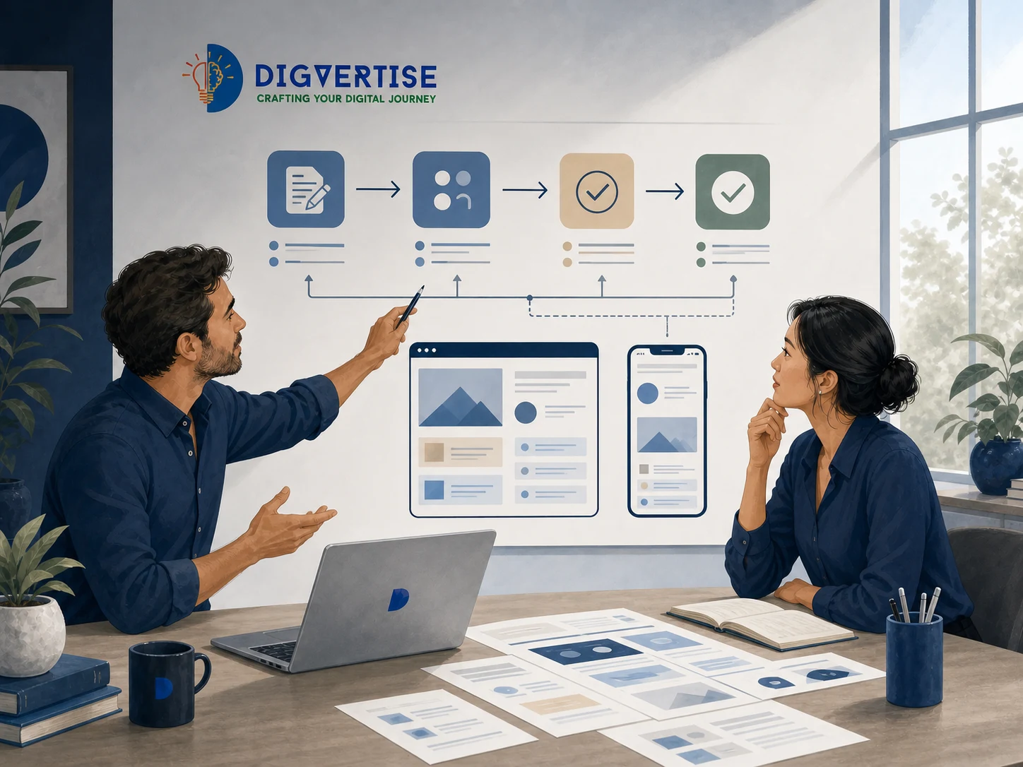 Mobile product flows and technical planning shaped around a repeated user need