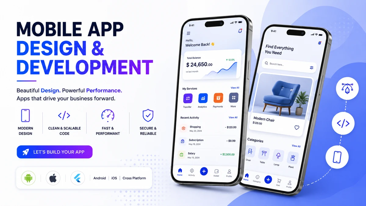 Mobile App Design & Development by Digvertise